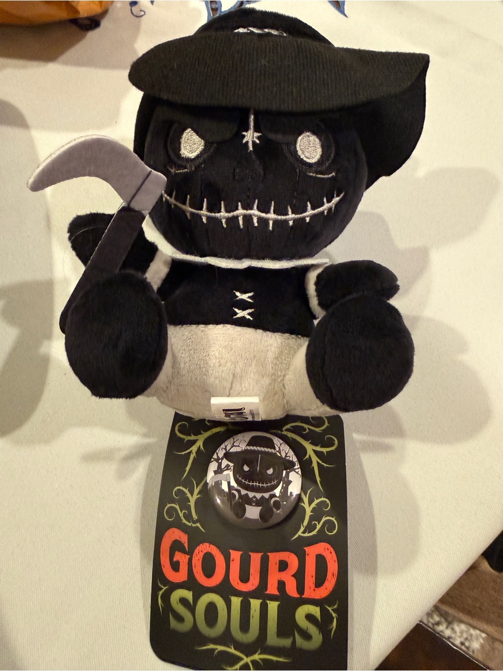 Gourd Souls Pumpkin Zombie Bag Charm - - Picture 6 of 6